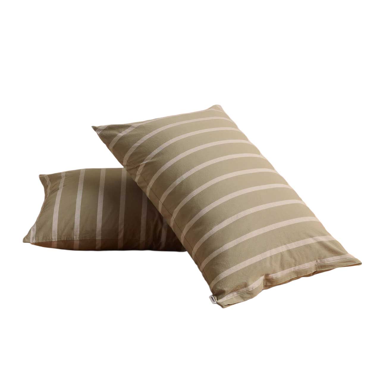 HOMMEY. Pillowcase Pair Sage Stone
